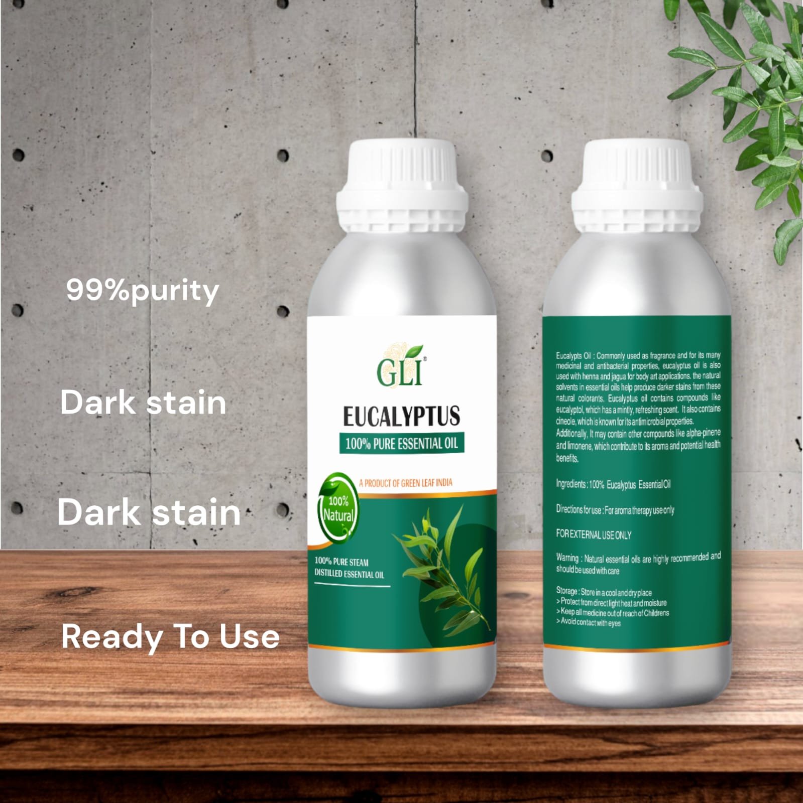 100% Pure Eucalyptus Oil