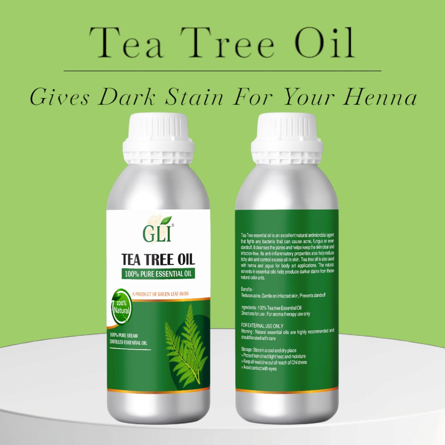 100% Pure Tea Tree Oil